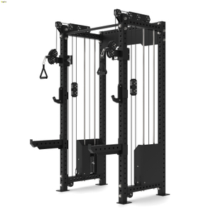 Power Squat Rack With Stack
