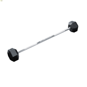 Rubber Hexagon Barbell