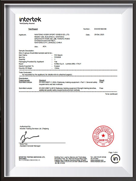 Certification