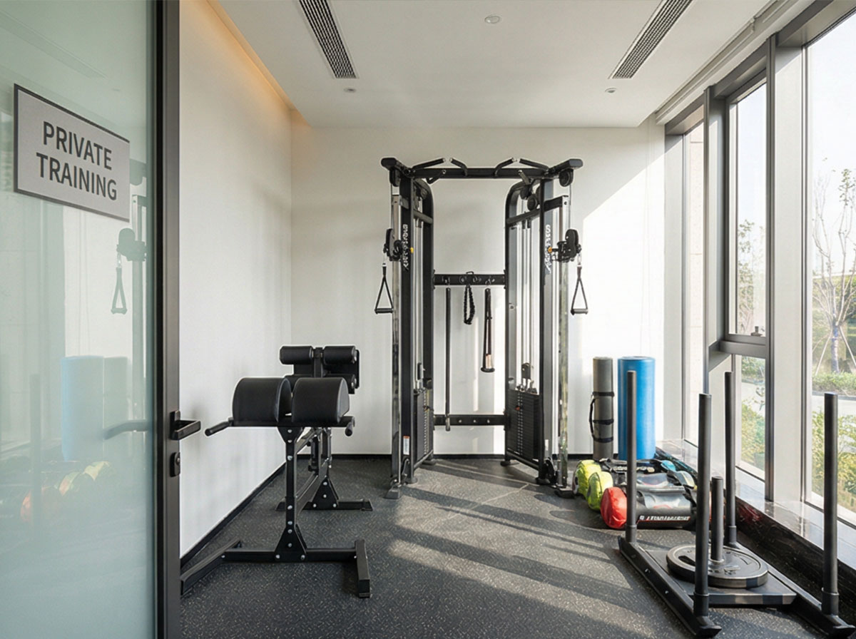 Fitness Studios: Space-Optimized & Highly Customizable
