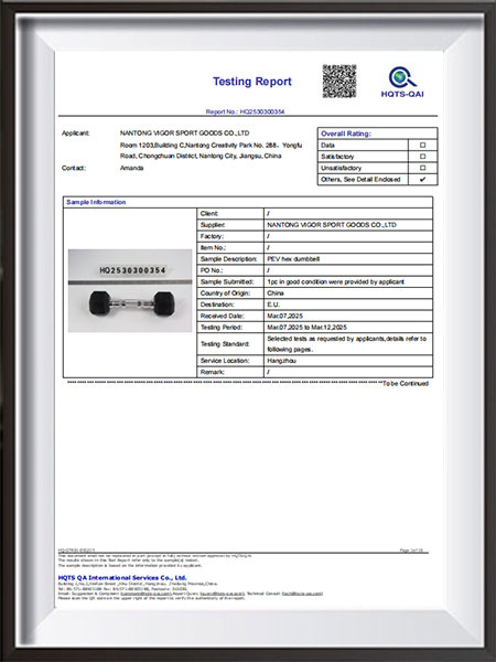 Certification