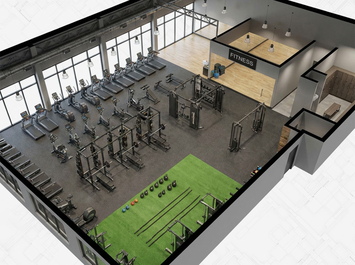 Commercial Gyms: Heavy-Duty Performance for High-Traffic Facilities